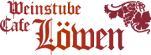 Weinstube Löwen Logo